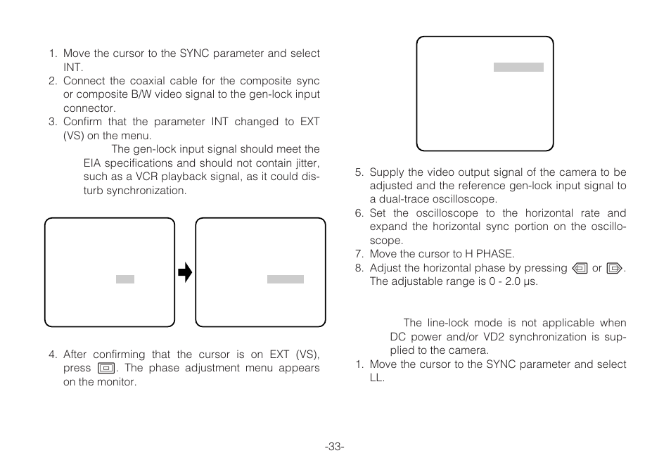 Panasonic WV-C L924A User Manual | Page 32 / 45