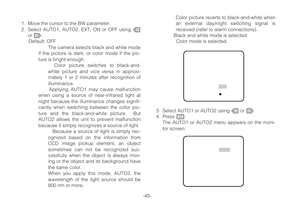 Panasonic WV-C L924A User Manual | Page 39 / 45