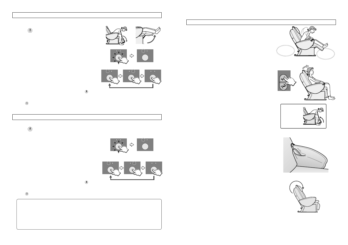 After completing the massage | Panasonic EP1060 User Manual | Page 19 / 56