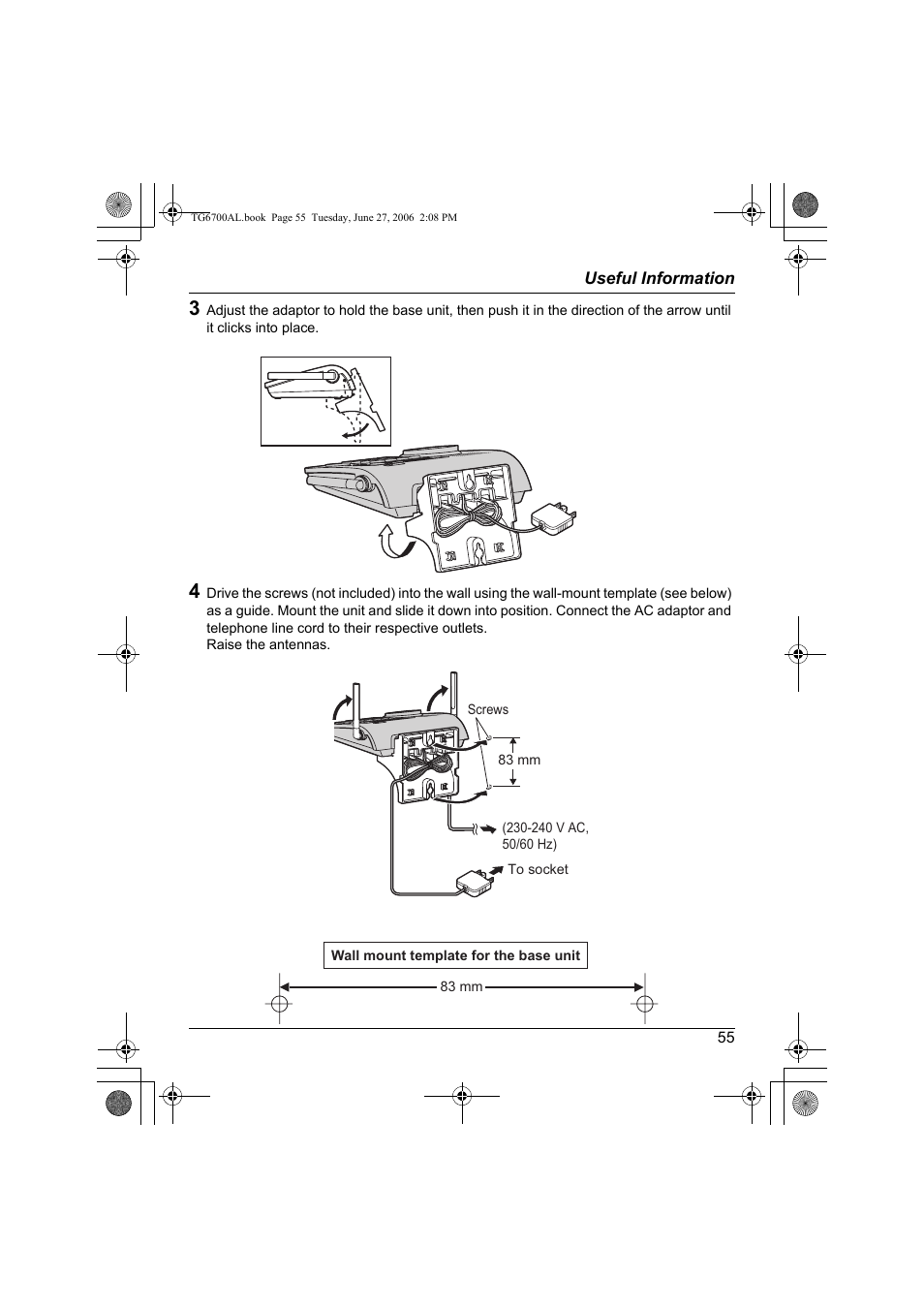 Panasonic KX-TG6700AL User Manual | Page 55 / 72