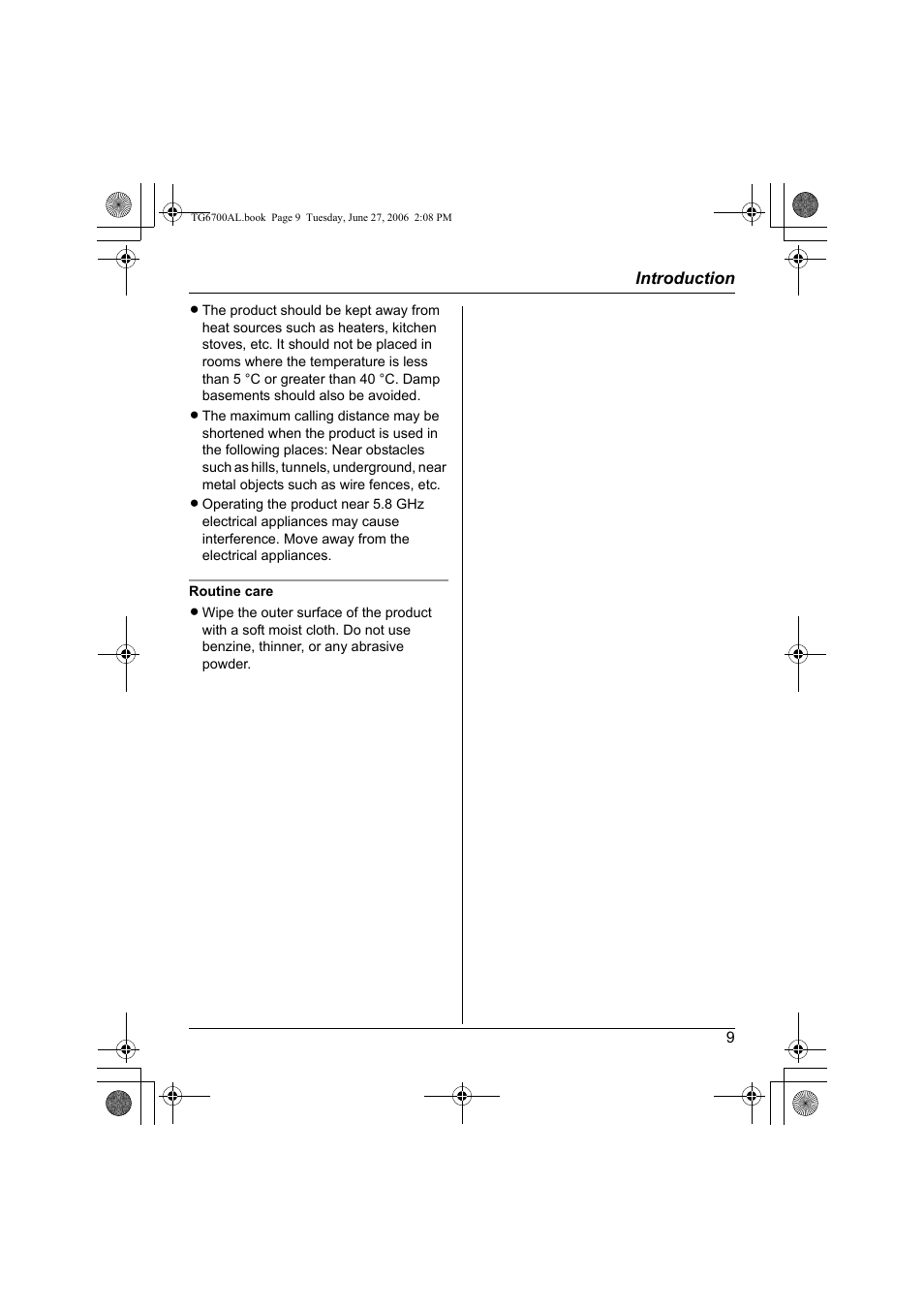 Panasonic KX-TG6700AL User Manual | Page 9 / 72