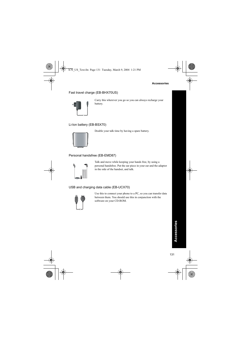 Panasonic EB-X70 User Manual | Page 131 / 158