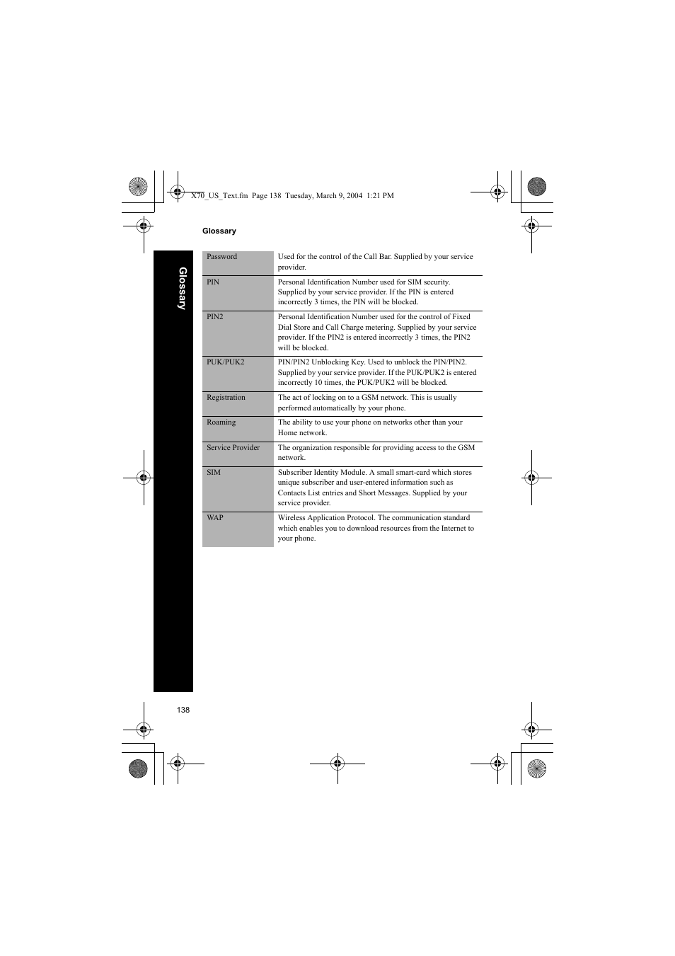 Panasonic EB-X70 User Manual | Page 138 / 158