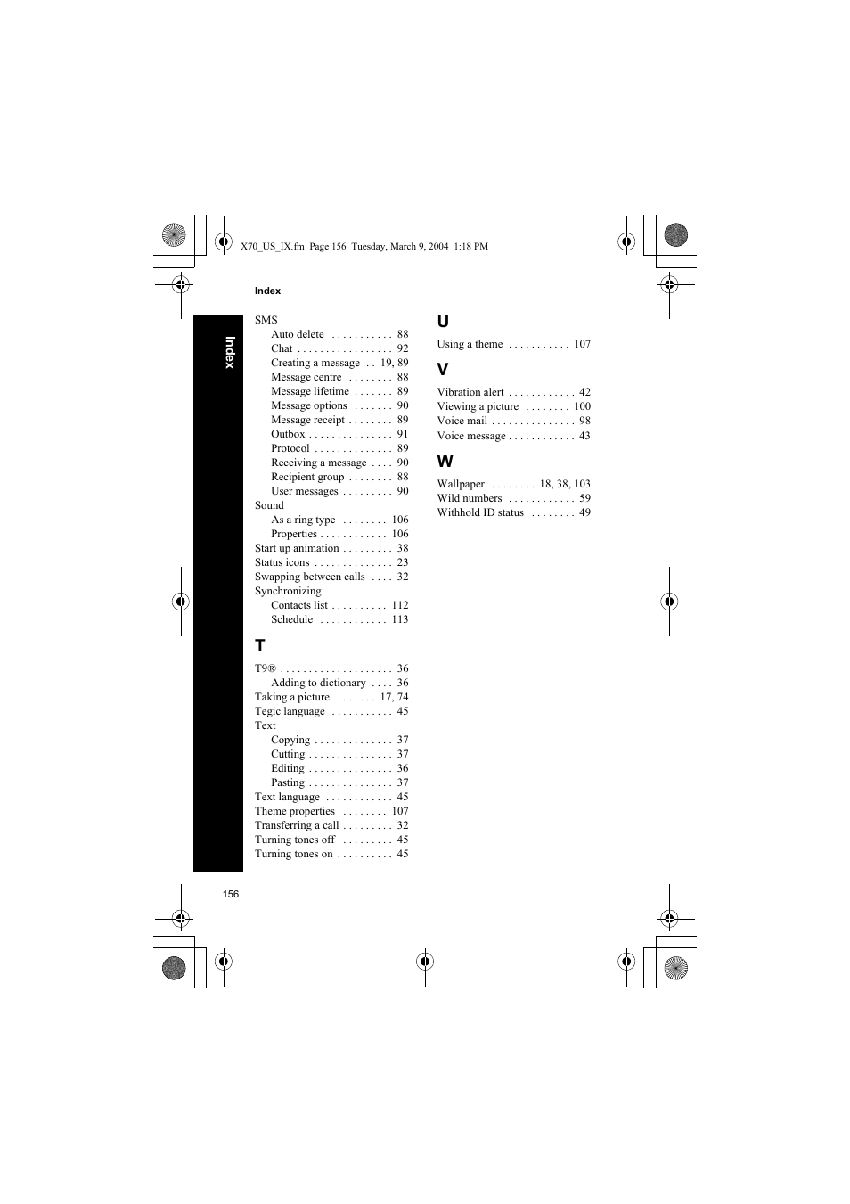 Panasonic EB-X70 User Manual | Page 156 / 158