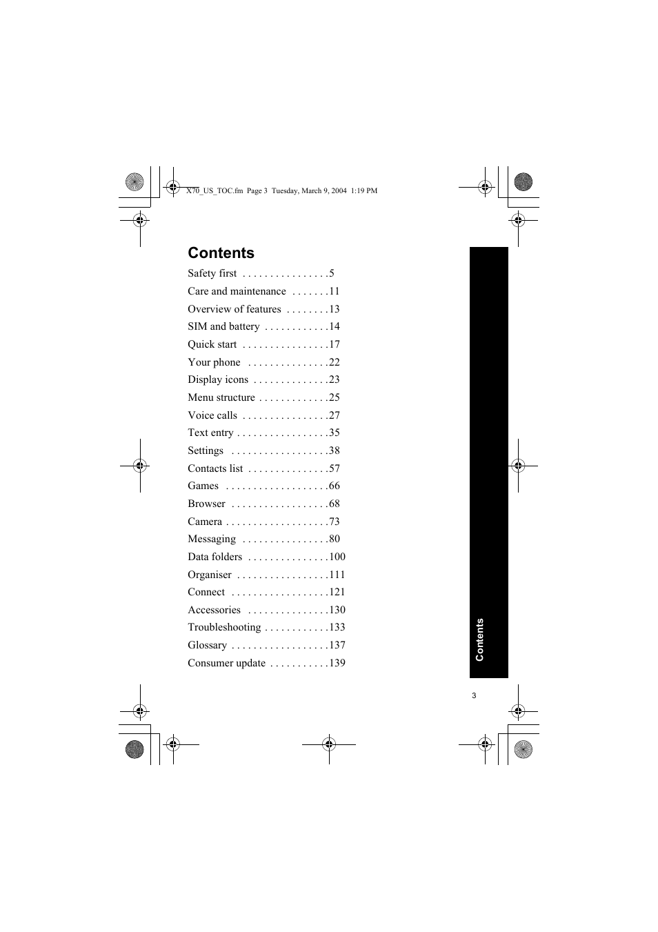 Panasonic EB-X70 User Manual | Page 3 / 158