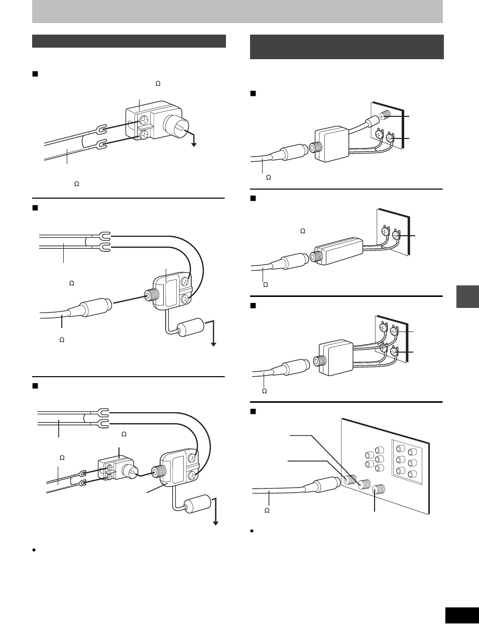 Other antenna connections, Other antenna connection to the unit | Panasonic DMR-E100H User Manual | Page 61 / 72