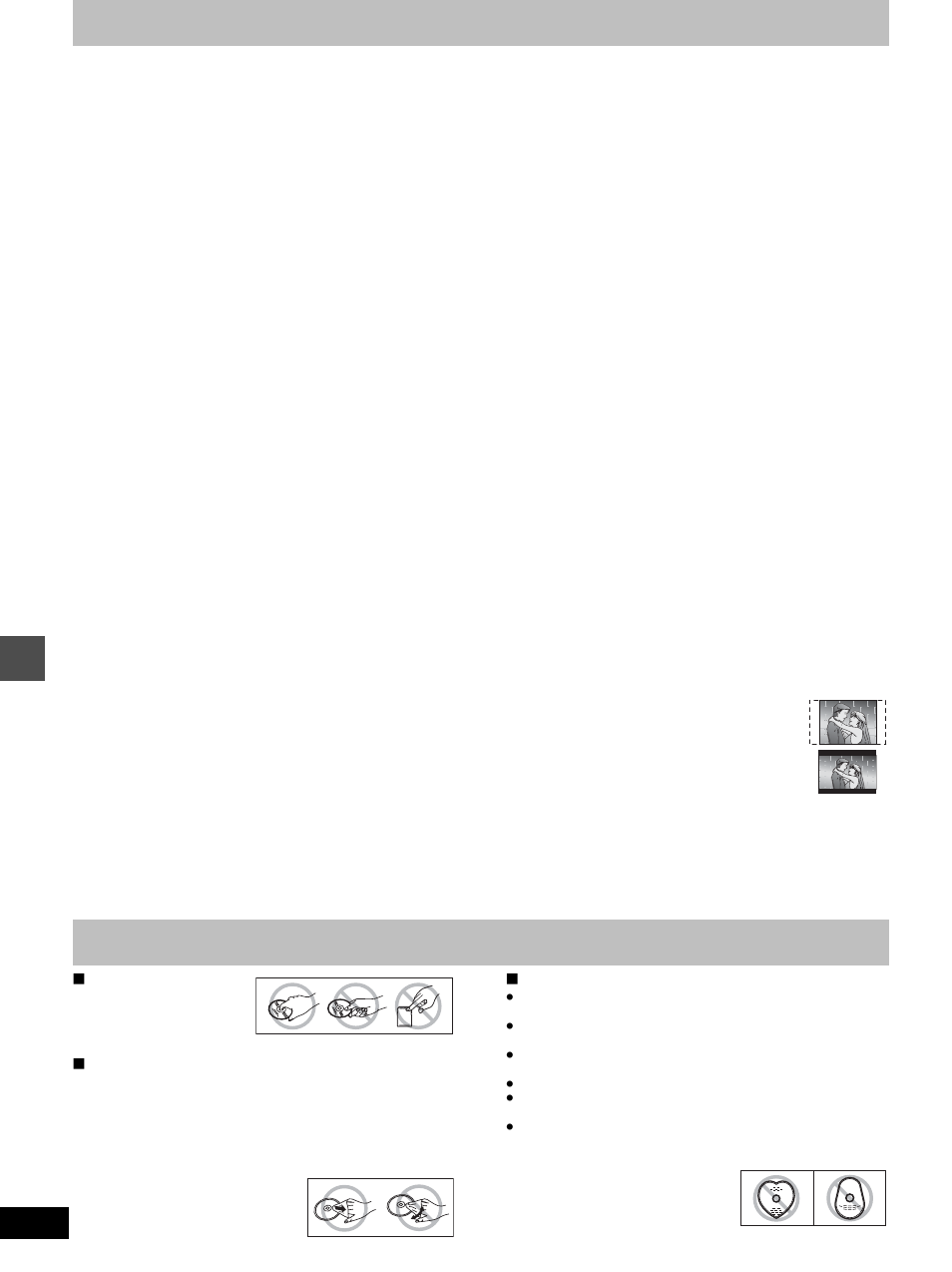 Reference, Glossary, Disc handling | Panasonic DMR-E100H User Manual | Page 62 / 72
