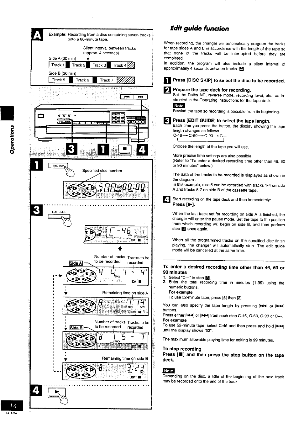 Sdit guide function | Panasonic SL-PD6 User Manual | Page 14 / 16