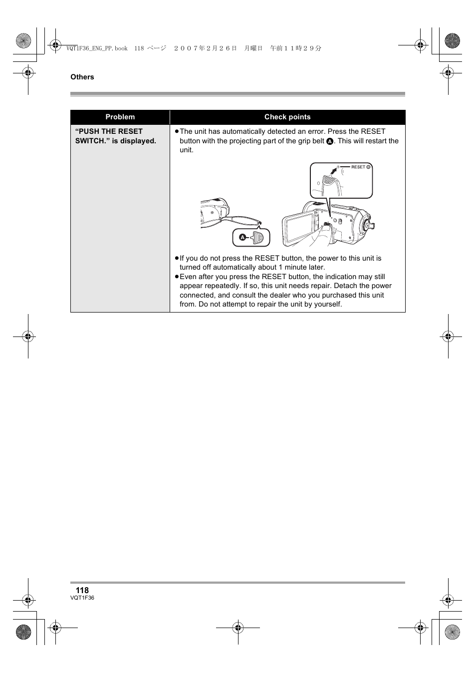 L 118) | Panasonic AG-HSC1UP User Manual | Page 118 / 140