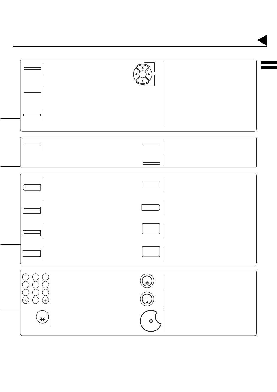 Control panel | Panasonic DX-2000 User Manual | Page 15 / 224