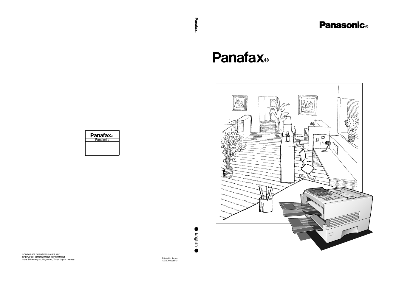 Dx-2000, User’s guide, Facsimile | Panasonic DX-2000 User Manual | Page 222 / 224