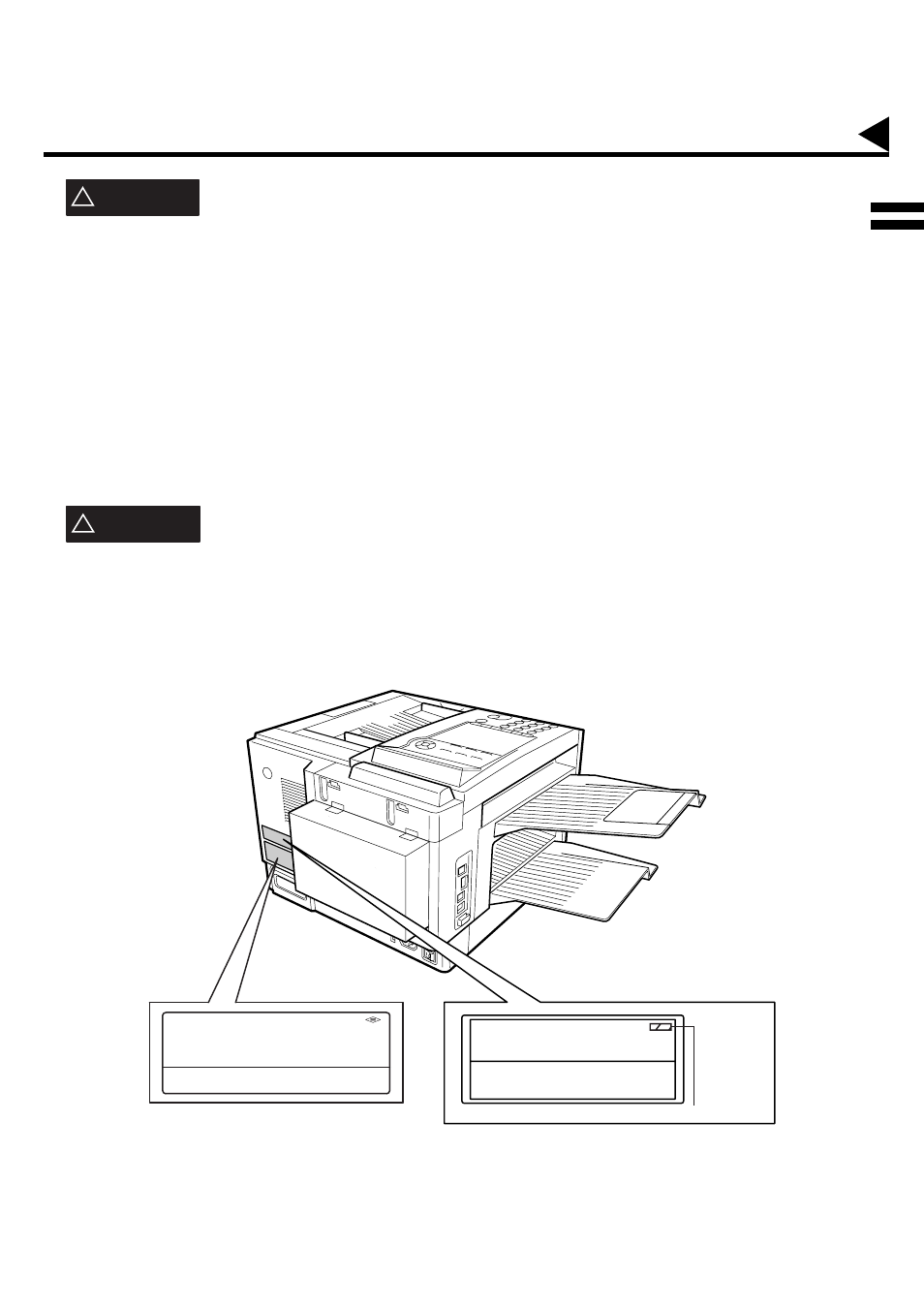 Getting to know your machine, Safety information, Warning | Caution | Panasonic DX-2000 User Manual | Page 9 / 224