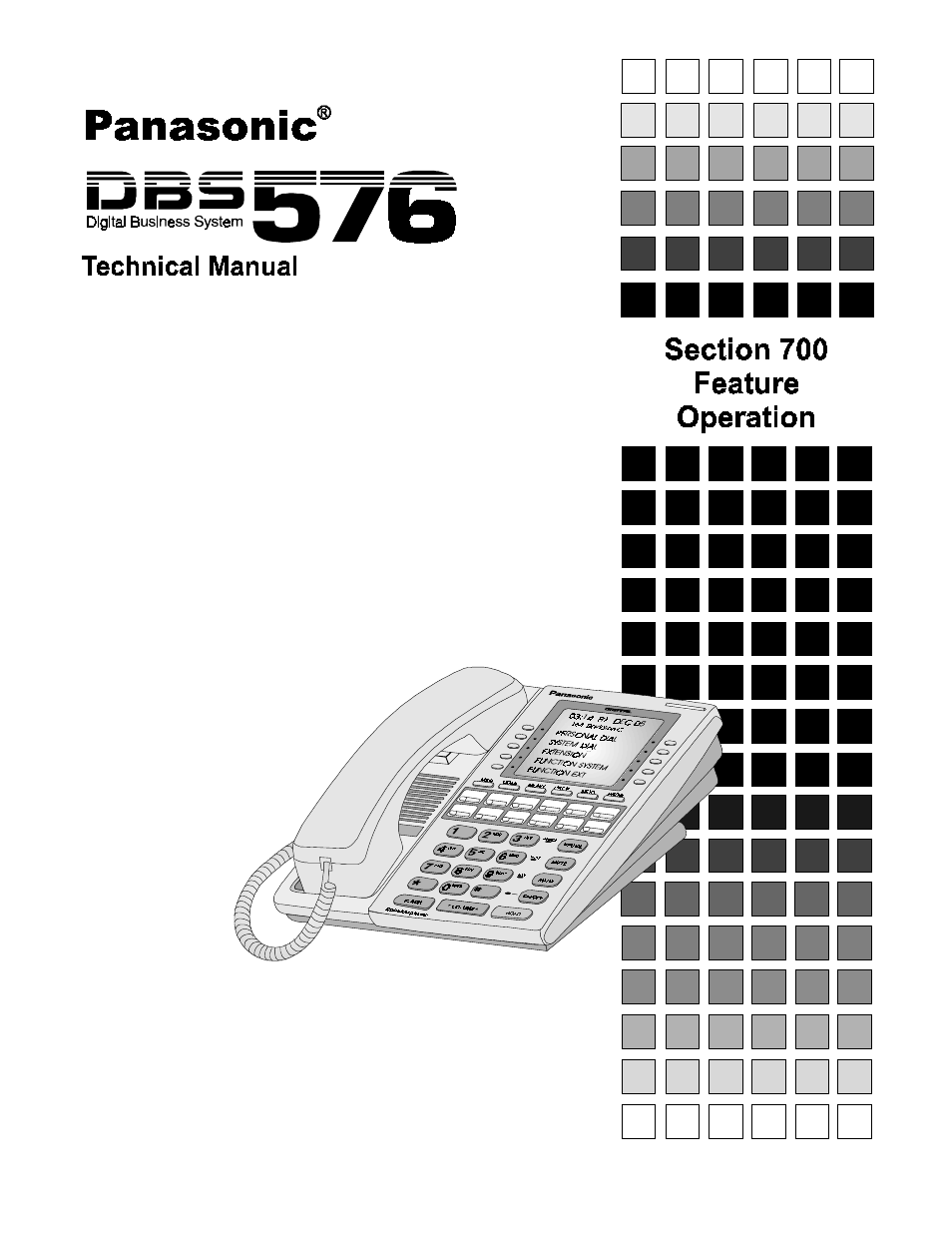 Panasonic 524X07801B User Manual | 334 pages