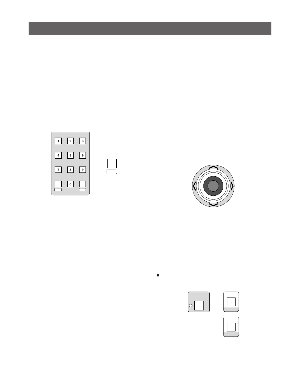 Operating procedures (for wj-fs616/fs616c system), Camera selection, Camera control | Pan/tilt control, Aux control | Panasonic WV-CU360C User Manual | Page 48 / 77