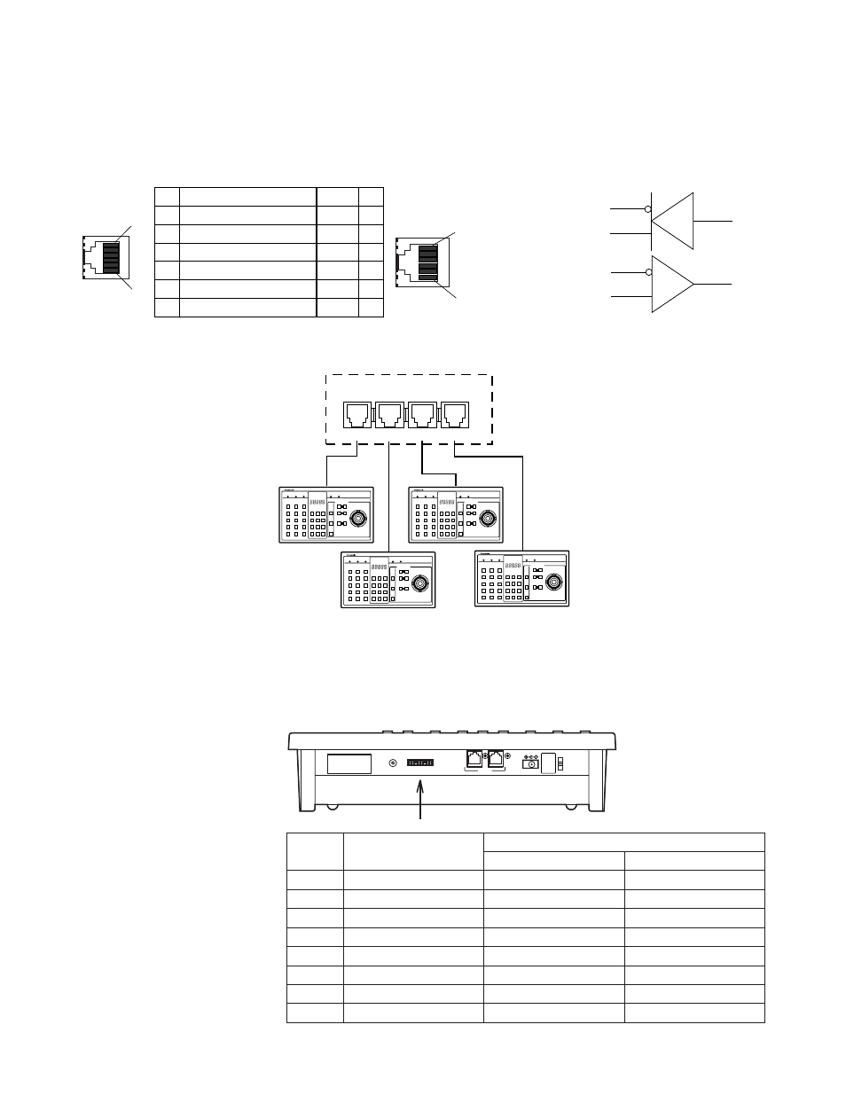 Data port connection (for wj-sx350), Dip switch setting (for wj-sx350) | Panasonic WV-CU360C User Manual | Page 56 / 77