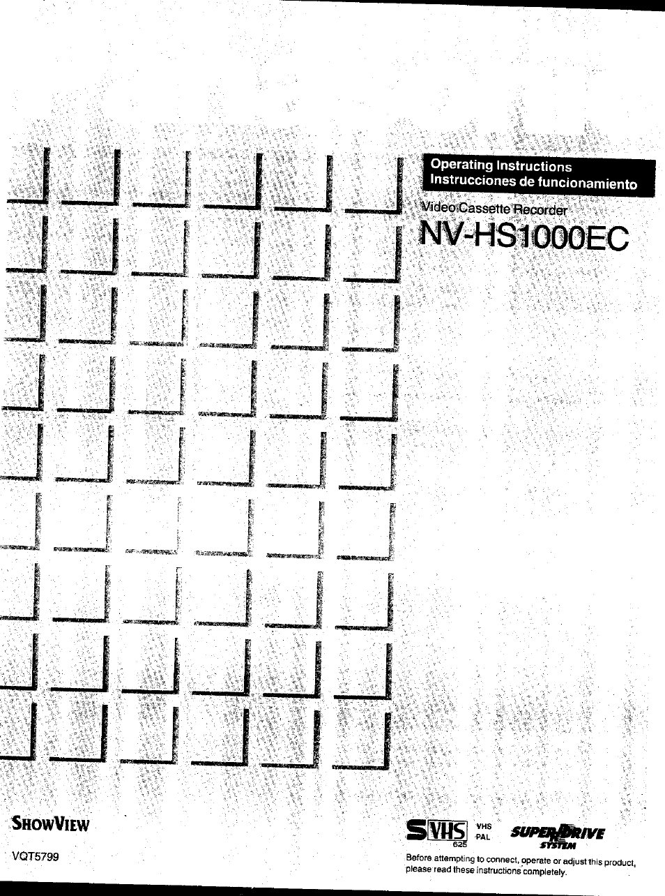 Panasonic NV-HS1000EC User Manual | 62 pages