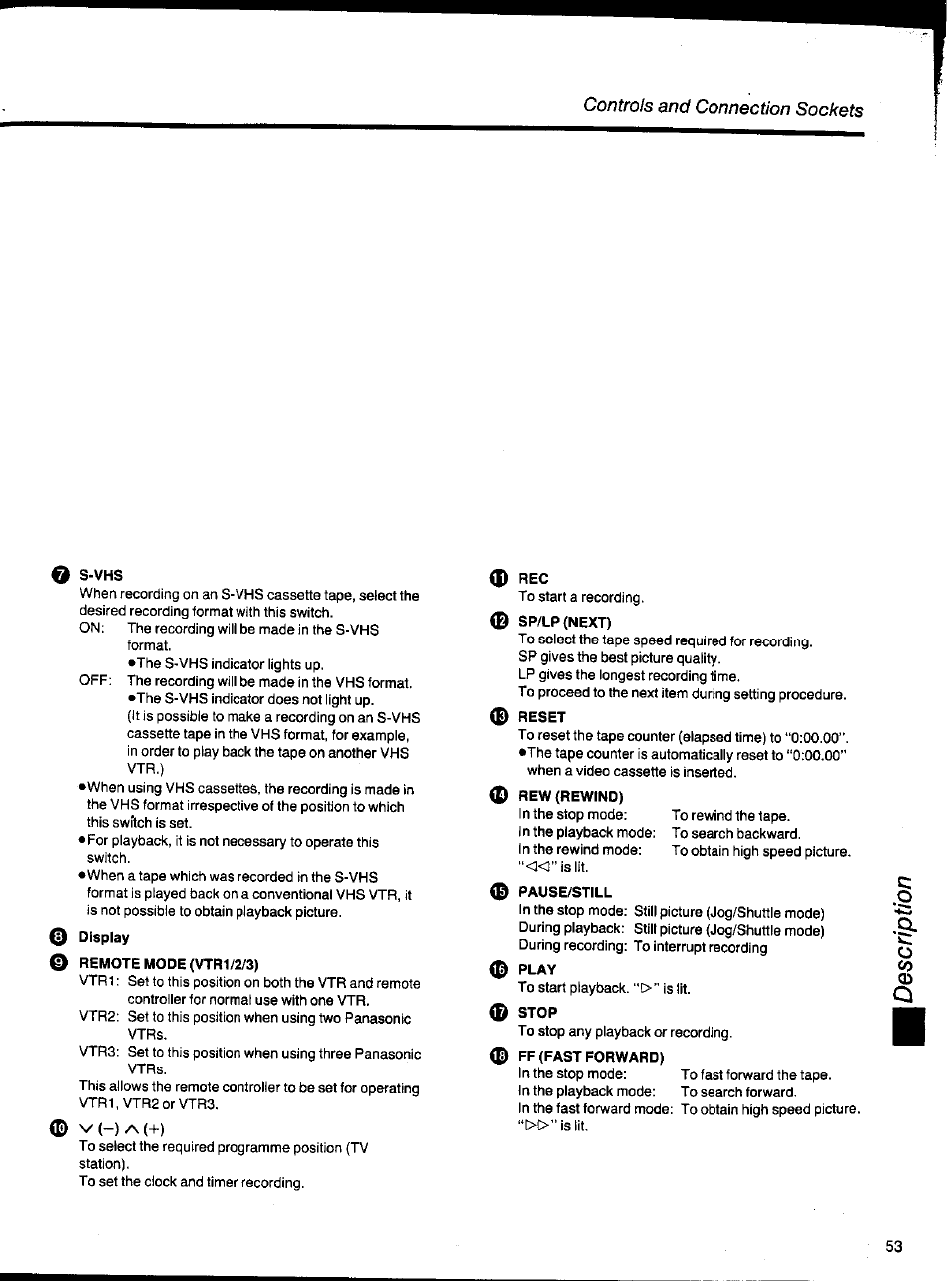 Panasonic NV-HS1000EC User Manual | Page 53 / 62