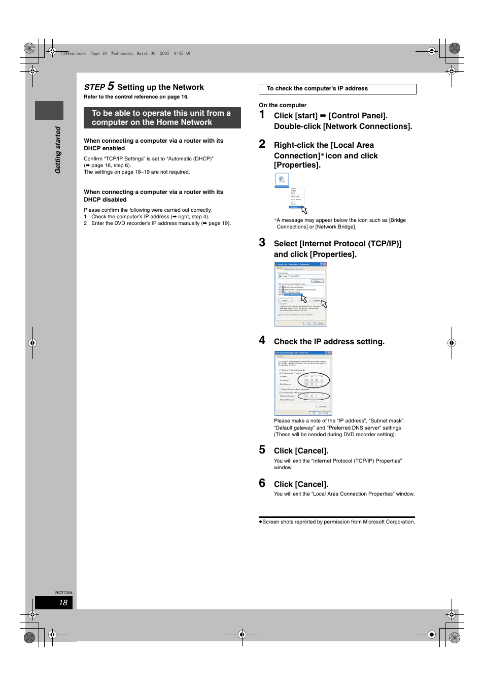 Panasonic DMR-E500H User Manual | Page 18 / 84