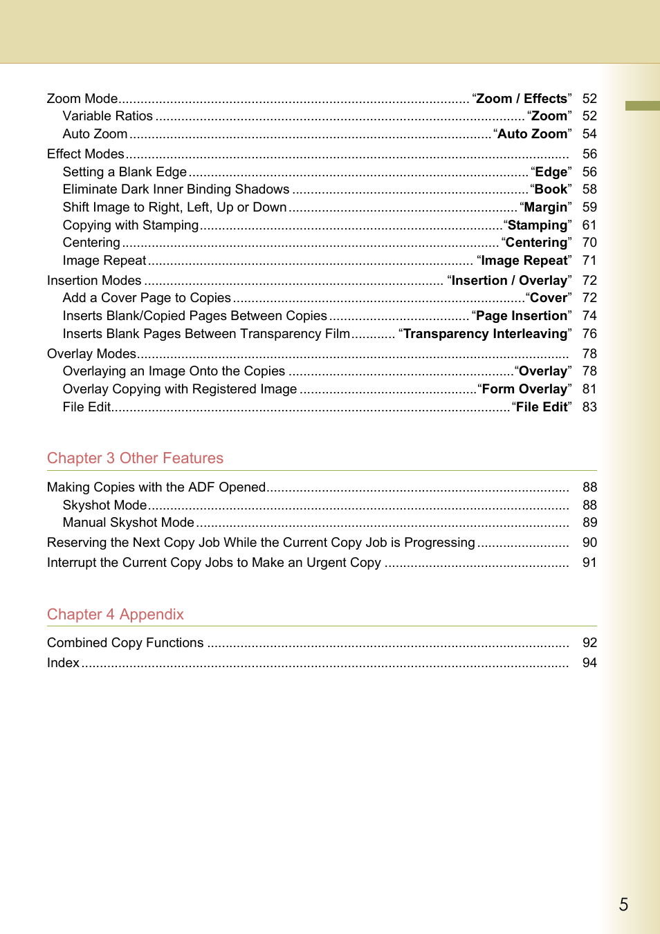 Panasonic DP-C263  EN User Manual | Page 5 / 98