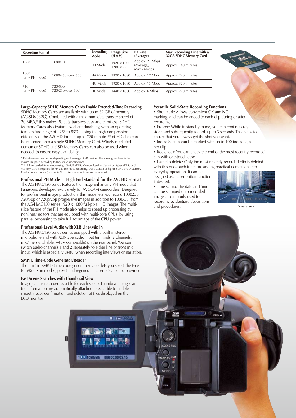 Panasonic AG-HMC154 User Manual | Page 7 / 12