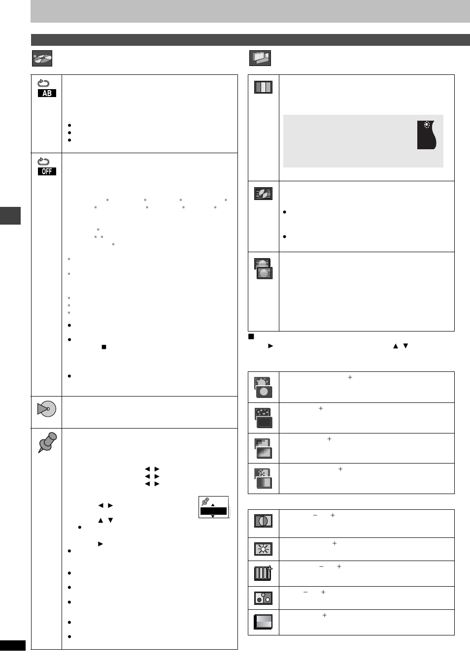 Using on-screen menu icons, Ad v a nc ed ope rations, User mode | Unit information | Panasonic DVD-F85 User Manual | Page 18 / 28