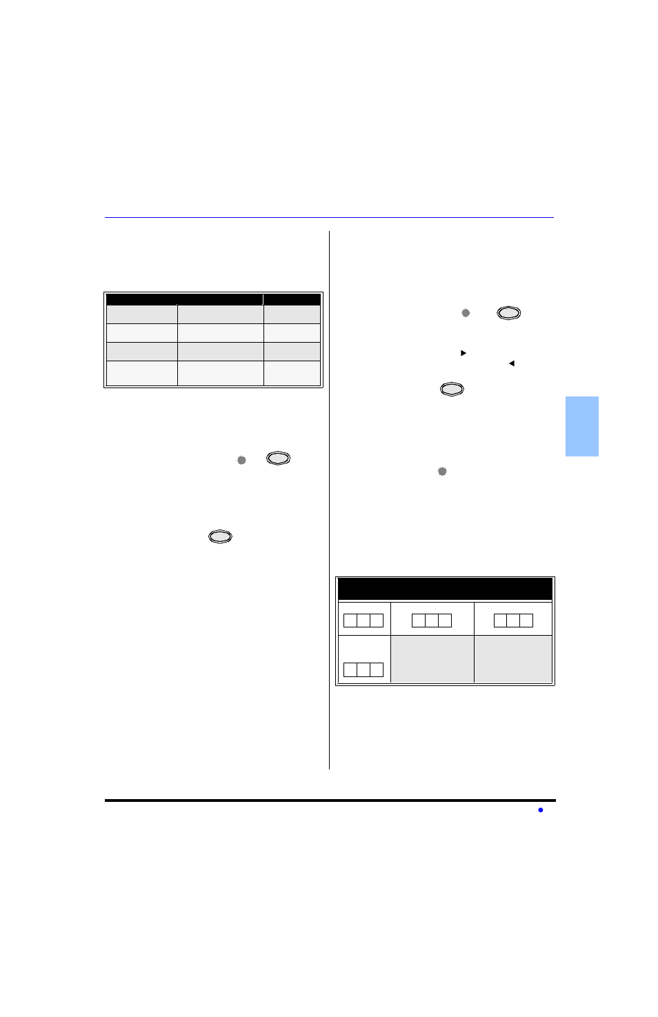 Progrmando el control remoto, Programacion sin codigo, Codigos de componentes | Programación sin código, Códigos de componentes | Panasonic CT-27SC13 User Manual | Page 29 / 64