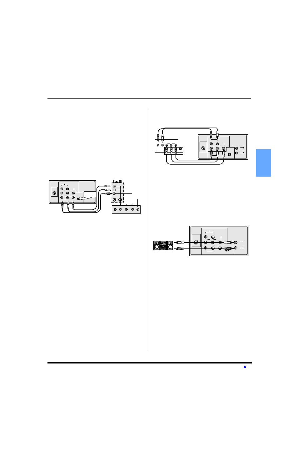 Optional equipment connections, Front control panel, Digital tv - set-top box (dtv-stb) or dvd players | Amplifier (to audio amp), En g l is h, Vcr connection, Amplifier connection (to audio amp), Procedure, Audio adjustments | Panasonic CT-27SC13 User Manual | Page 7 / 64