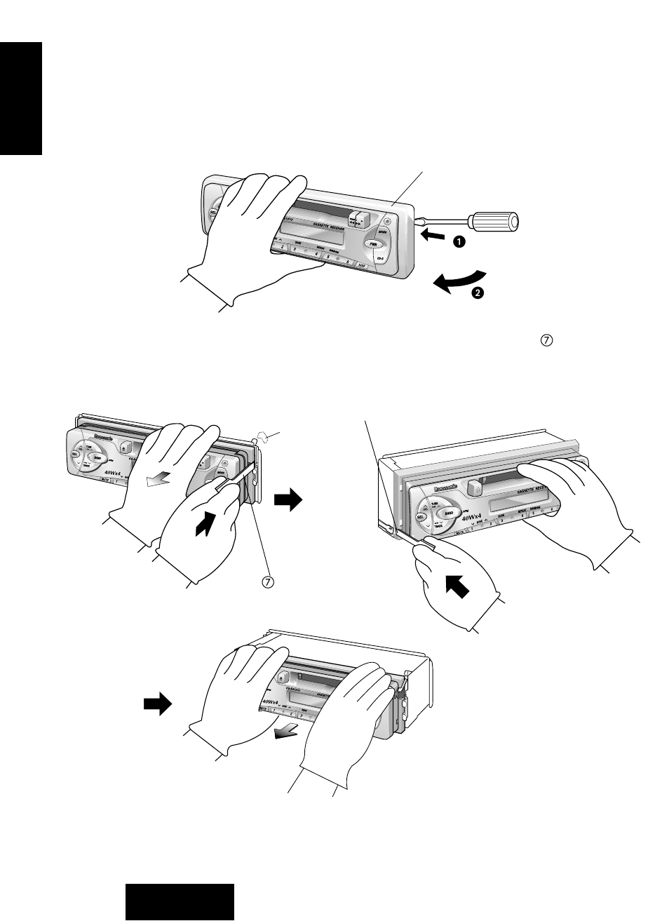 Installation guide, Continued, Fig. 2 fig. 4 fig. 3 | Fig. 1 | Panasonic CQ-RG131U User Manual | Page 24 / 72
