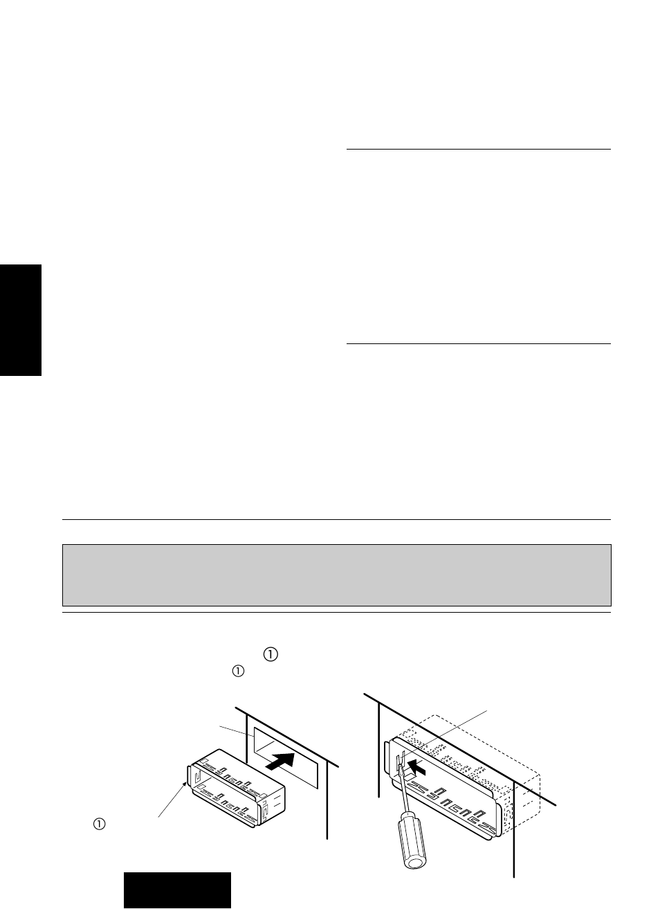 Guía de instalación, Continuación, Instalación final | Verificaciones finales, Procedimente de instalación, Precauciones | Panasonic CQ-RG131U User Manual | Page 62 / 72