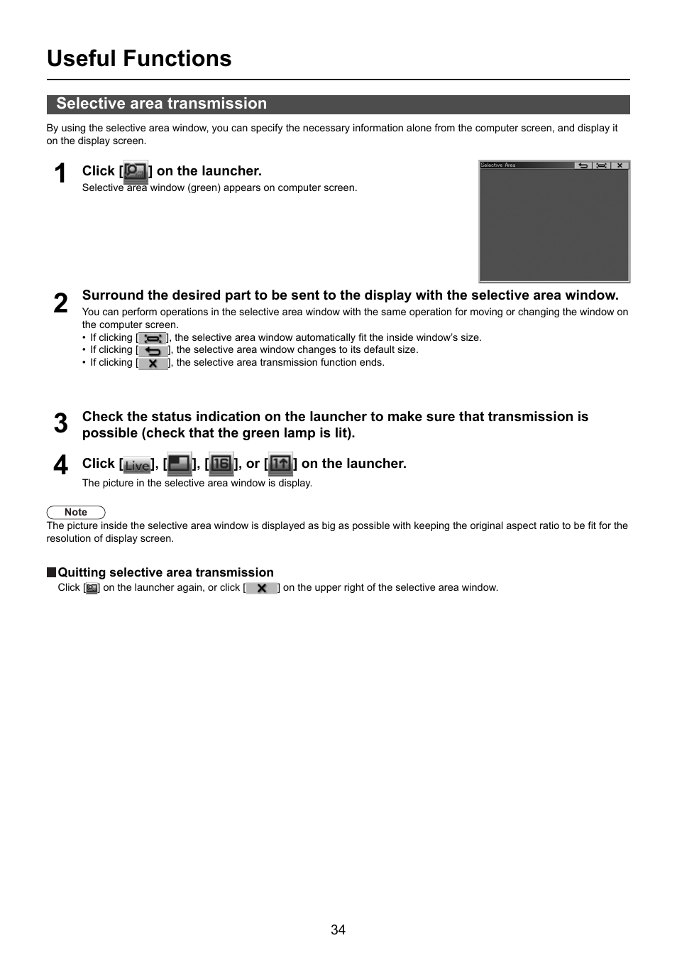 Useful functions | Panasonic TY-FB10WPU User Manual | Page 34 / 60