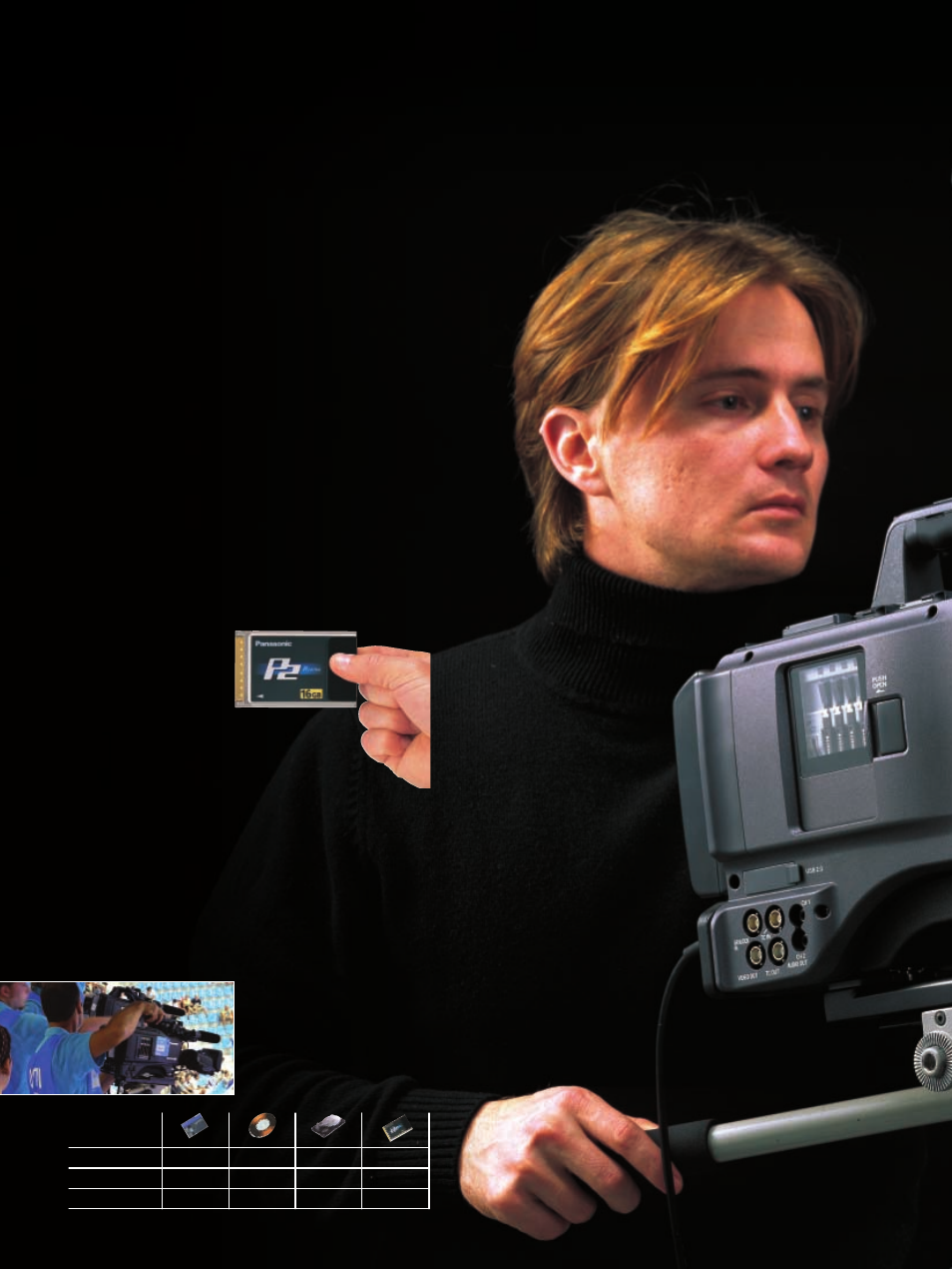 Superior recording quality in both hd and sd | Panasonic AG-HPX500 User Manual | Page 2 / 16