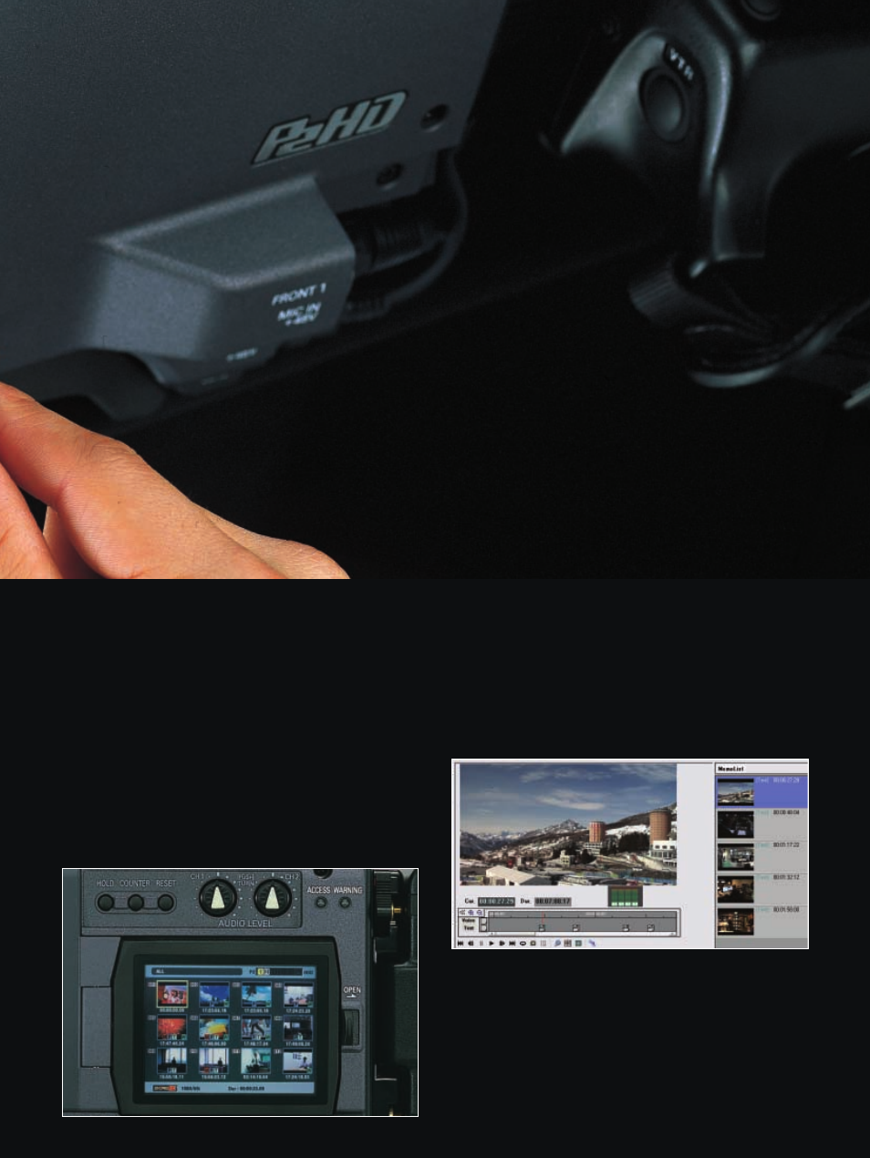 Panasonic AG-HPX500 User Manual | Page 9 / 16