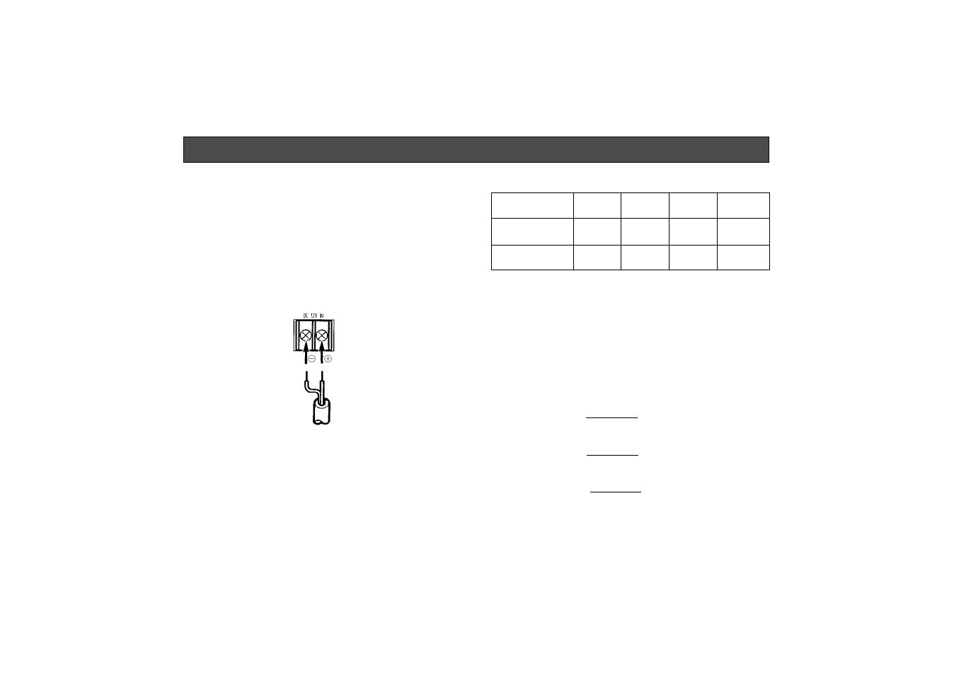 Connections, A. wv- bp330 (120v ac 60hz), B. wv- bp332 (12v dc) | Panasonic WV-BP332 User Manual | Page 10 / 20