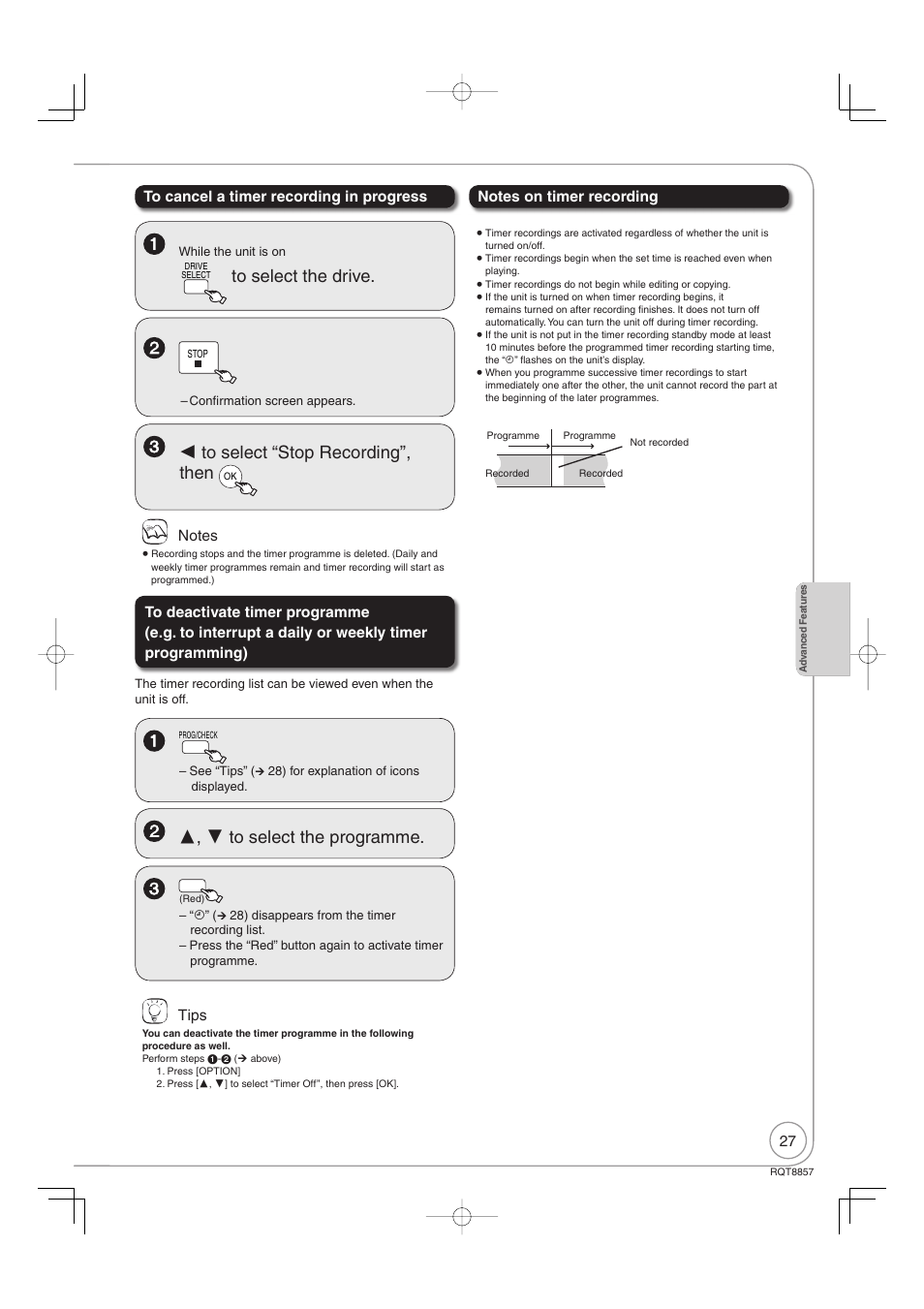 Panasonic DMR-EZ47VEB User Manual | Page 27 / 96