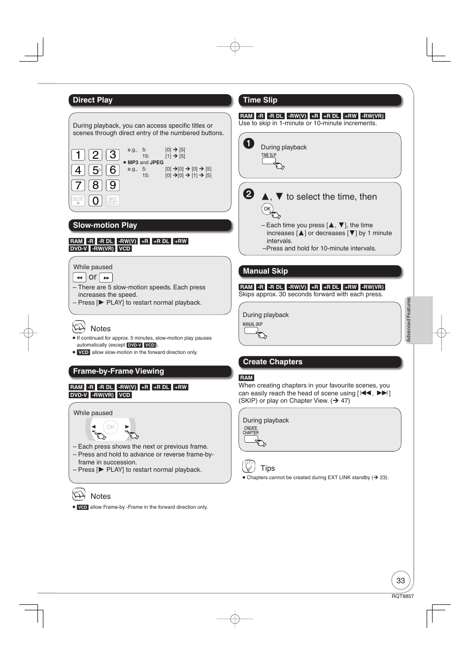 Panasonic DMR-EZ47VEB User Manual | Page 33 / 96