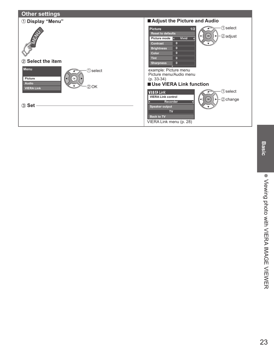 Panasonic TC-42PX34 User Manual | Page 23 / 50
