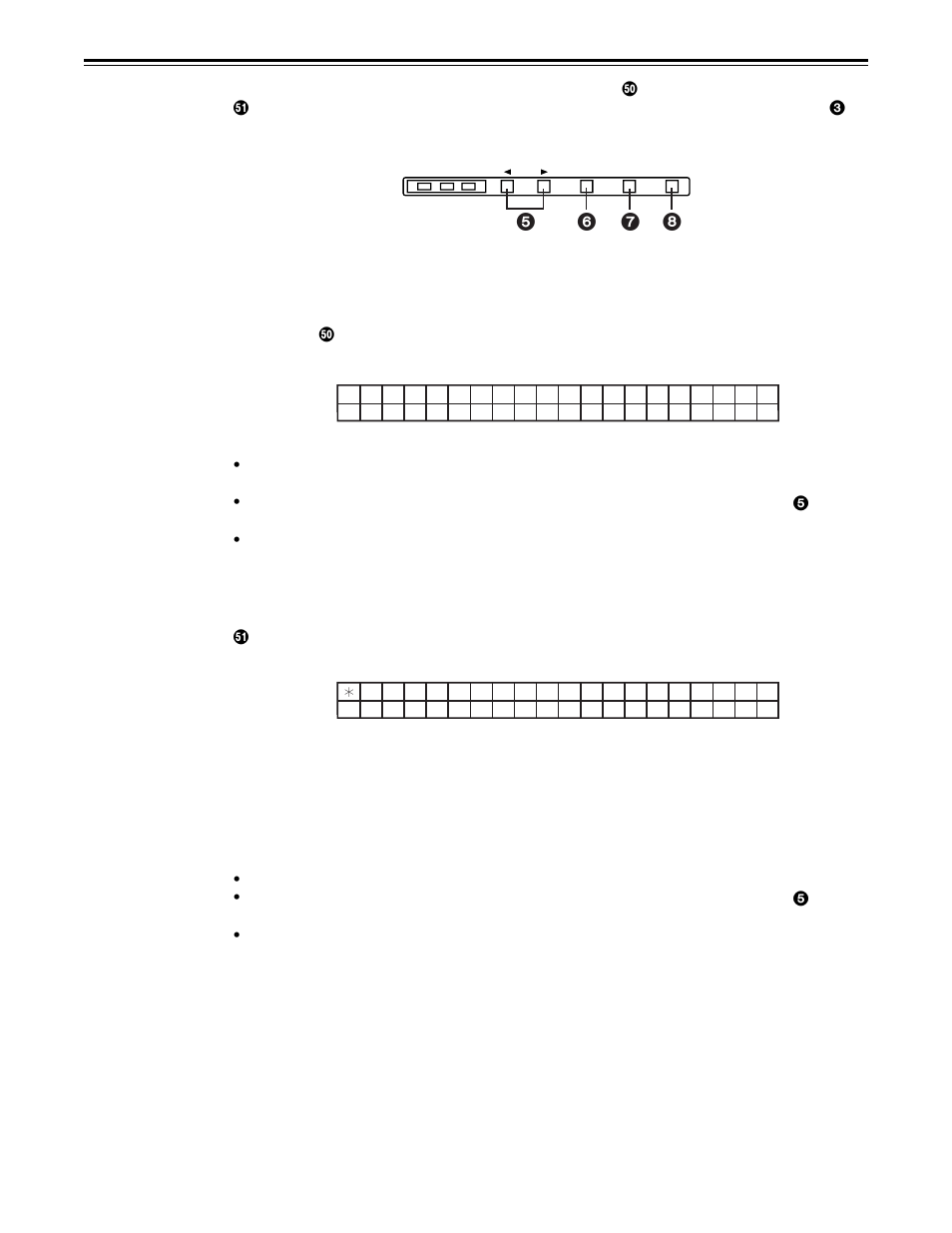 Operations using the front panel top controls, 1 vtr status displays, 1 registered menu item displays | Panasonic AJ-HD150 User Manual | Page 21 / 102
