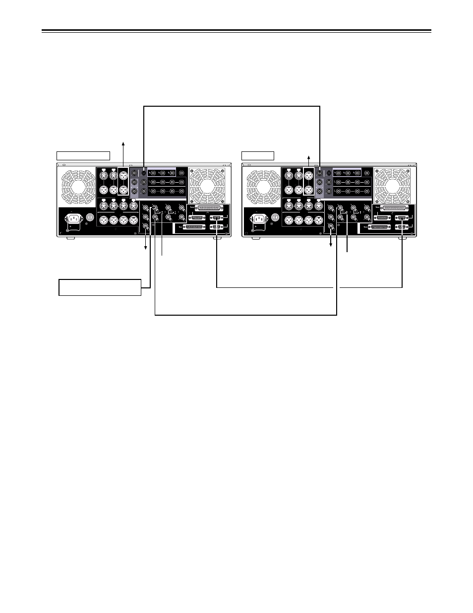 Connections, Connections when 2 units are used, Deck to deck) source machine | Set the control switch on the front panel to local, Off on, Reference signal generator | Panasonic AJ-HD150 User Manual | Page 25 / 102