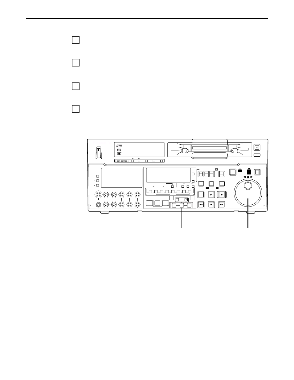 Automatic editing, Entering the edit points | Panasonic AJ-HD150 User Manual | Page 38 / 102