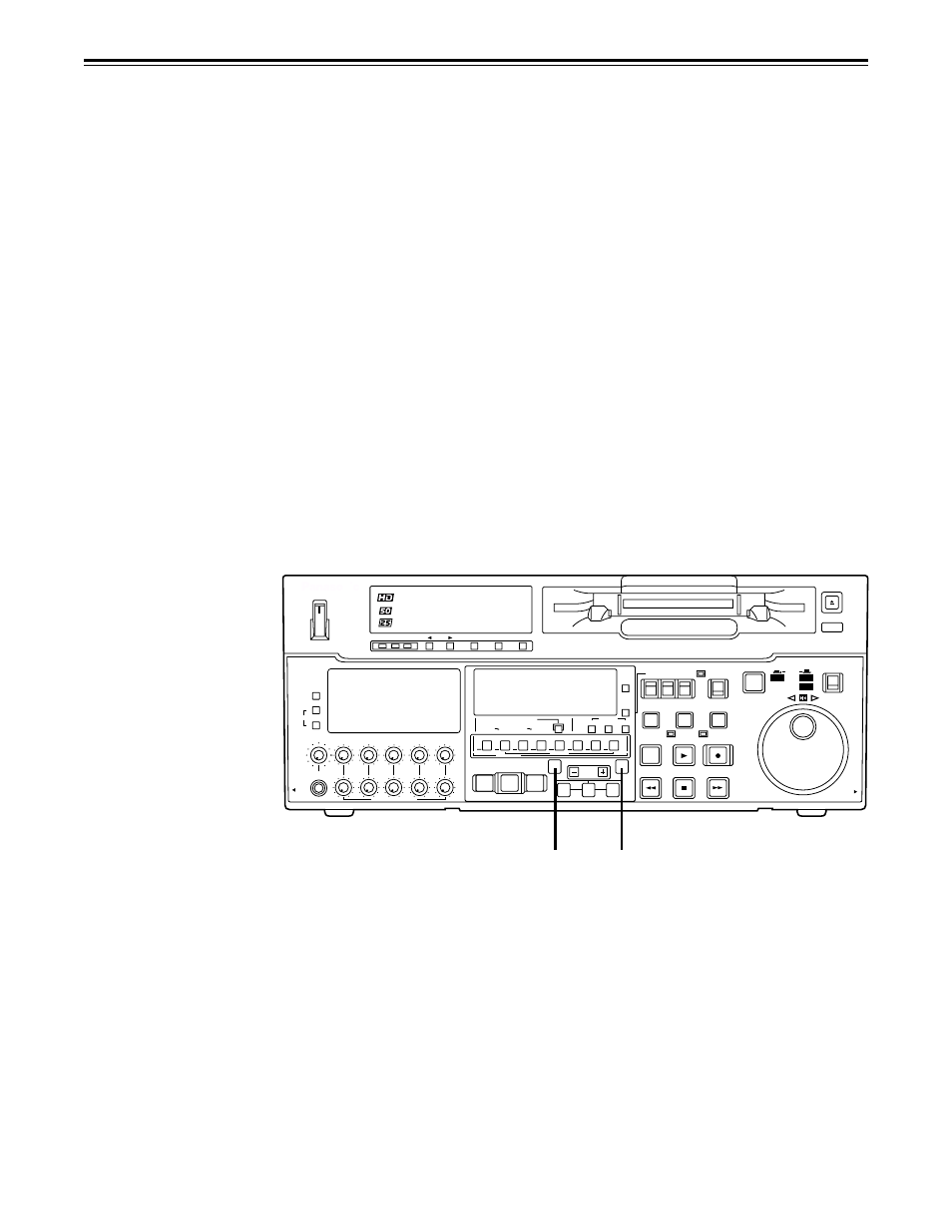 Audio split editing, Entering the edit points, Deleting the edit points | Modifying the edit points, A-in button a-out button | Panasonic AJ-HD150 User Manual | Page 44 / 102