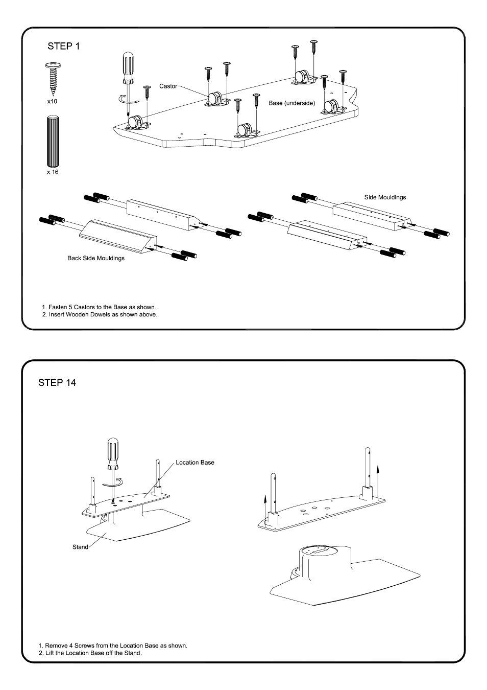 Step 14 | Panasonic BUS4803 User Manual | Page 17 / 19