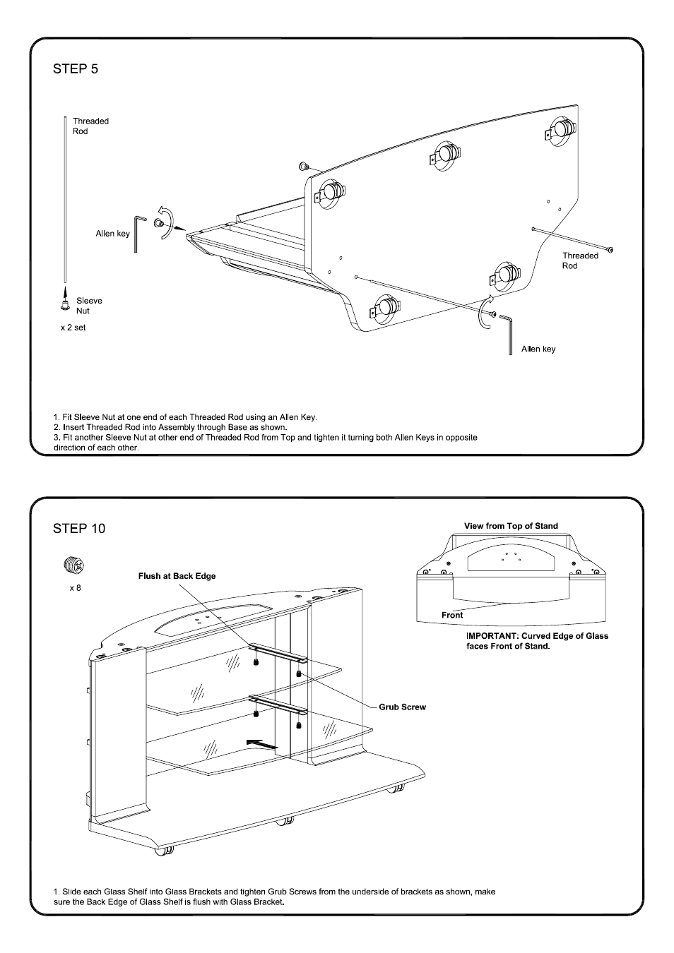 Panasonic BUS4803 User Manual | Page 8 / 19