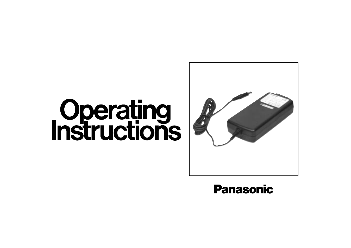 Panasonic AW-PS301 User Manual | 6 pages