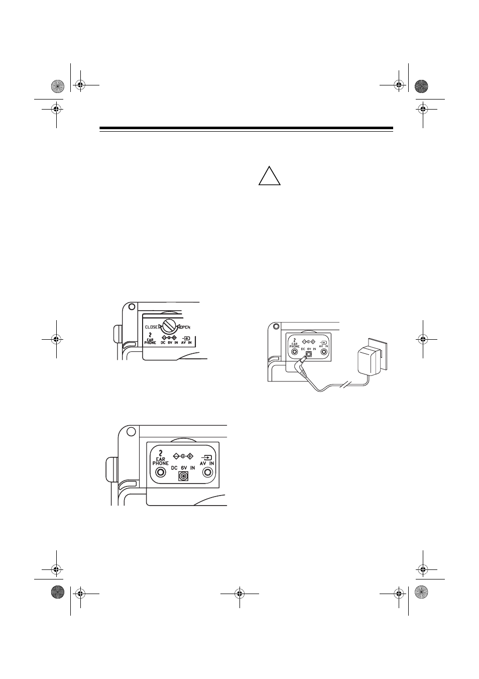 Ac power | Panasonic 16-185 User Manual | Page 5 / 12