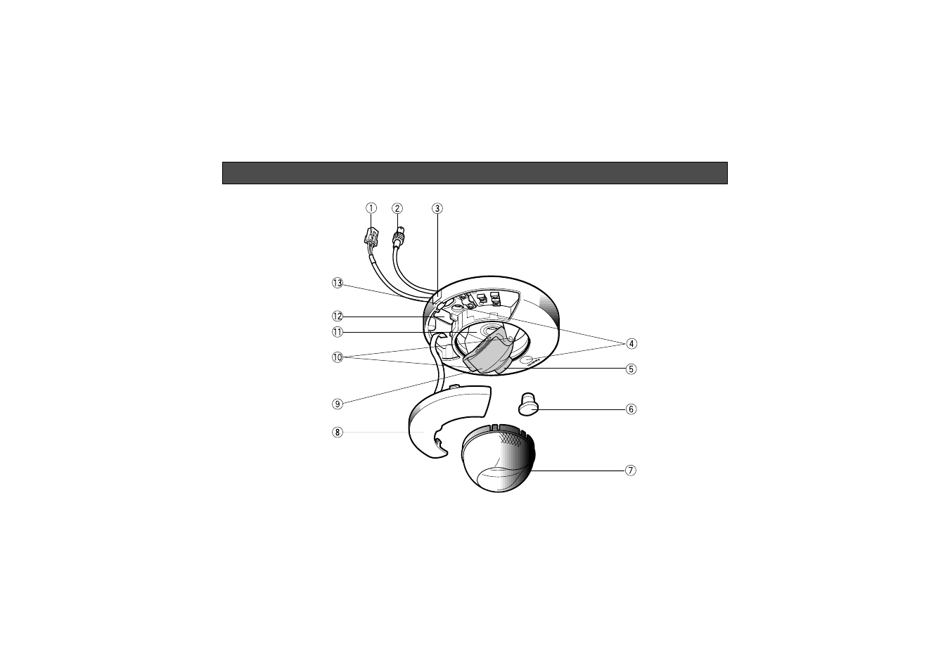 Major operating controls and their functions | Panasonic WV-BF102 User Manual | Page 6 / 23
