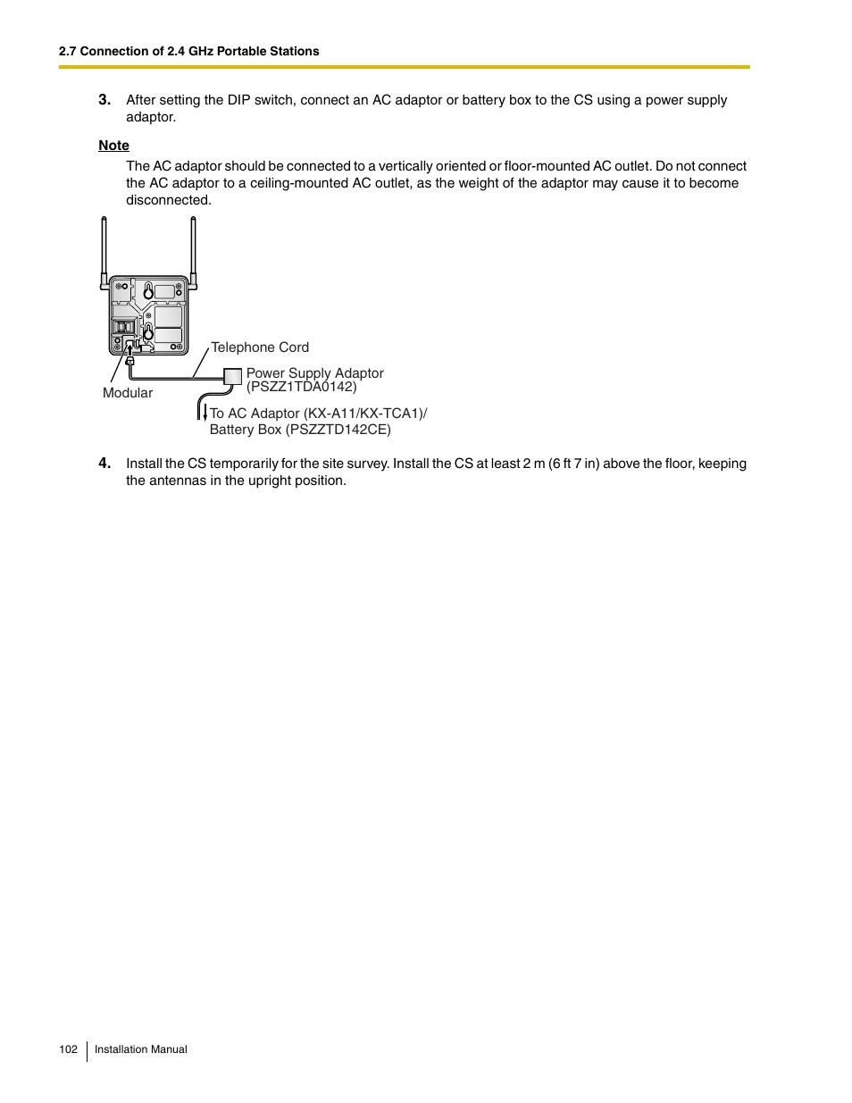 Panasonic HYBRID IP-PBX KX-TDA50 User Manual | Page 102 / 158