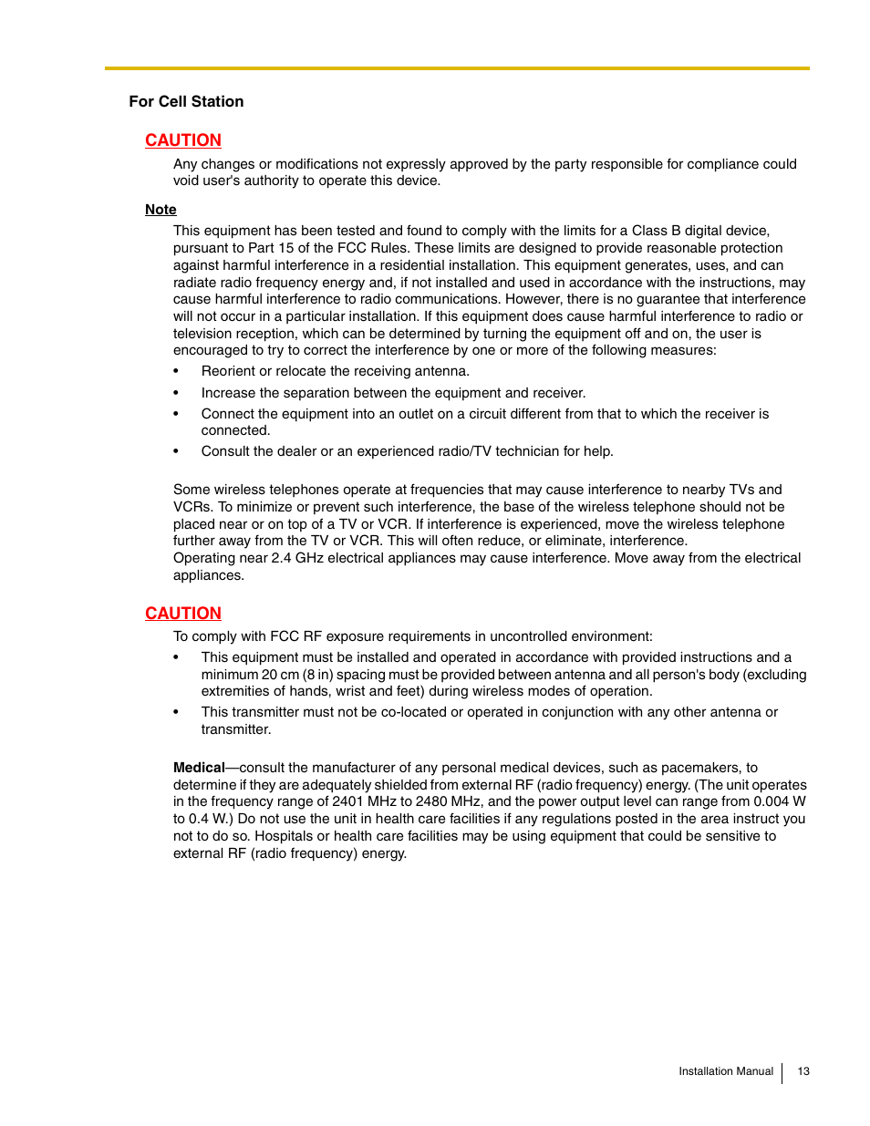 Panasonic HYBRID IP-PBX KX-TDA50 User Manual | Page 13 / 158