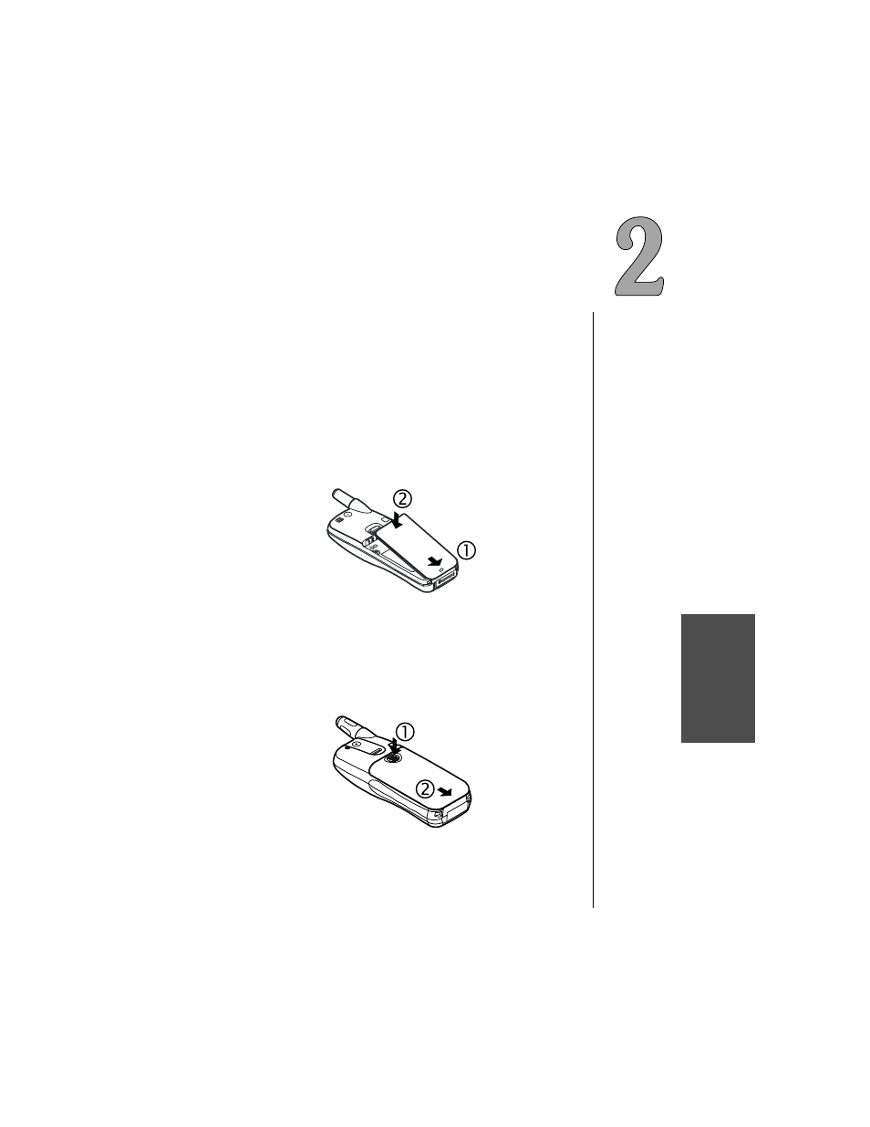 Chapter 2: getting started, Battery use, Getting started | Panasonic EB-TX220 User Manual | Page 19 / 112