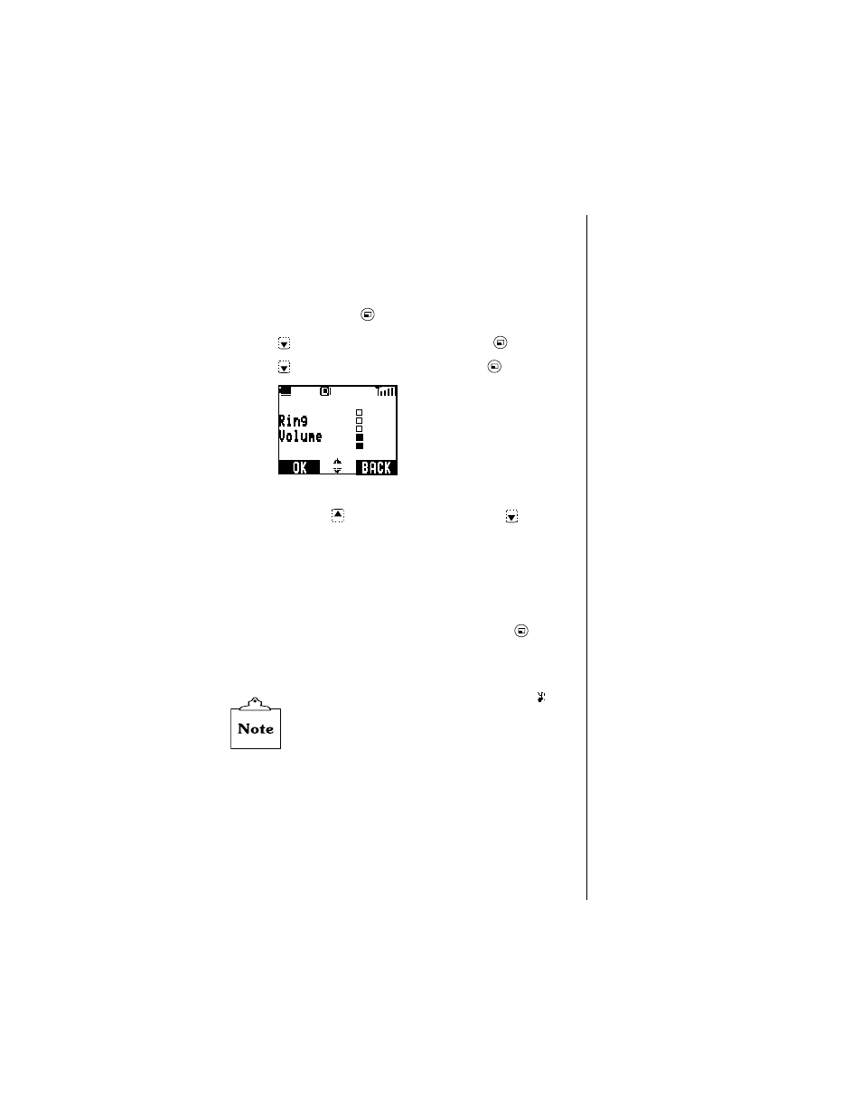 Setting ring volume | Panasonic EB-TX220 User Manual | Page 31 / 112