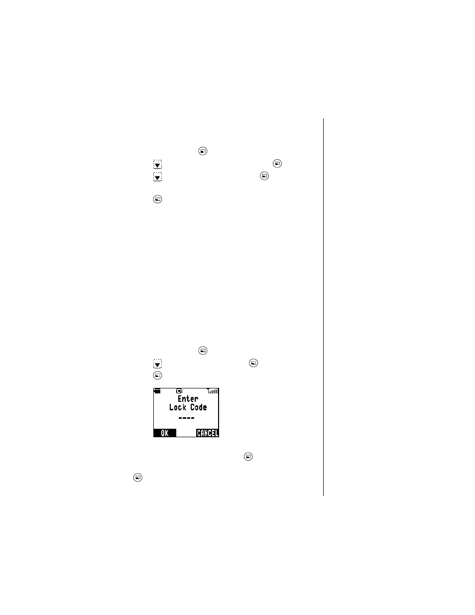 Security options | Panasonic EB-TX220 User Manual | Page 71 / 112